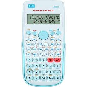 Kraf HM-300-BL Mavi 240 Fonksiyonlu Bilimsel Hesap Makinesi