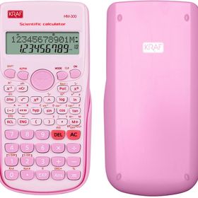 Kraf HM-300-PK Pembe 240 Fonksiyonlu Bilimsel Hesap Makinesi