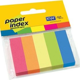Kraf İndex 15x50 mm 5 Renk 100 Yp Kağıt