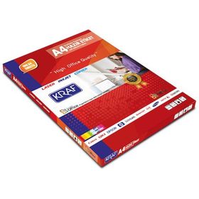 Kraf KF-2037 70x37.12 mm Lazer Etiket