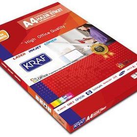 Kraf KF-2037 70x37.125 mm Laser Etiket