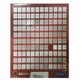 Kraf KF-2116CD 116x41 mm Lazer Etiket
