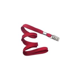 Kraf Kırmızı 510G Metal Klipsli Kart Aski İpi