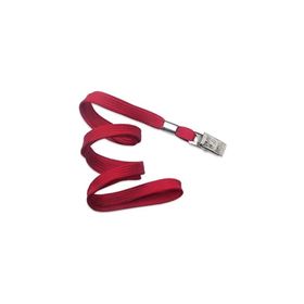 Kraf Kırmızı 510G Metal Klipsli Kart Aski İpi