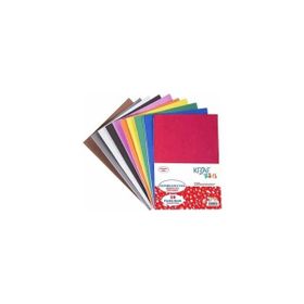 Kraf KK20 Kids A4 2 mm 10 Renk Yapışkanlı Eva