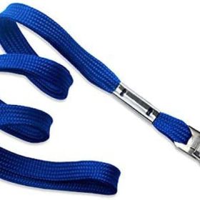 Kraf Mavi 50'li 510 gr Kart Askı İpi Metal Klips