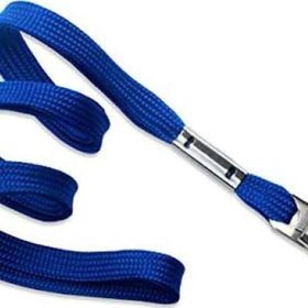 Kraf Mavi 50'li 510 gr Kart Askı İpi Metal Klips