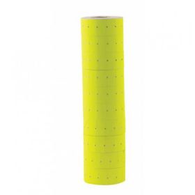 Kraf Motex Etiket Fosforlu Sarı 12'li