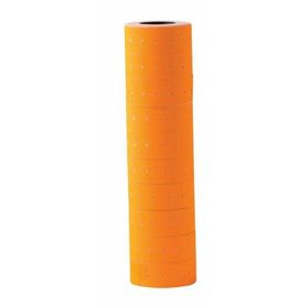 Kraf Motex Etiket Fosforlu Turuncu 12'li
