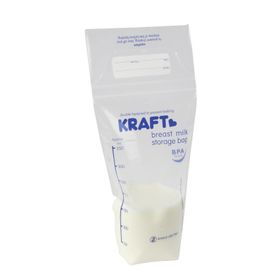 Kraft 25 Adet Süt Saklama Poşeti