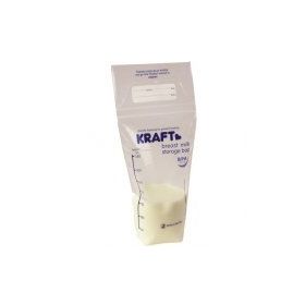 Kraft 25 Adet Süt Saklama Poşeti