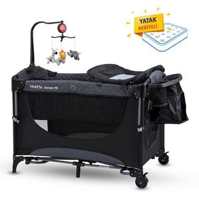 Kraft Denver PR 63x105 cm Koyu Gri Anne Yanı Oyun Parkı