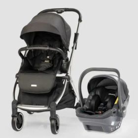 Kraft Kenya Black S Çift Yönlü Tek Elle Katlanabilir Kompakt Travel Sistem Bebek Arabası