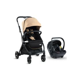 Kraft Viva Beige L Size Çift Yönlü Tek Elle Katlanabilir Travel Sistem Bebek Arabası