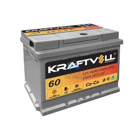 Kraftvoll 12V 60 Ah Lb2 Tam Kapalı Alçak Akü
