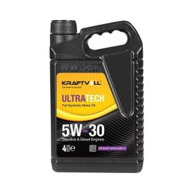 Kraftvoll 17011005 Ultratech 5W30 Tam Sentetik SL/CF 4 lt Motor Yağı