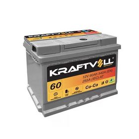 Kraftvoll 18010006 12V 60 Ah Lb2 Tam Kapalı Alçak Akü