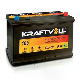Kraftvoll 18020001 12V 105 Ah H4 Akü