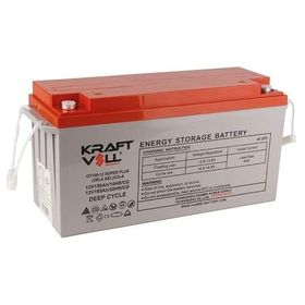 Kraftvoll 18070007 12V 150Ah 165Ah Super Plus Cd Deep Cycle Gel Akü