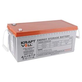 Kraftvoll 18070009 12V 230Ah 240Ah Super Plus Cd Deep Cycle Gel Akü