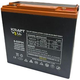 Kraftvoll 18090001 12V 25Ah Jel Elektrikli Motosiklet Aküsü