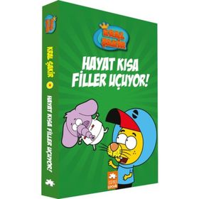 Kral Şakir 4-Hayat Kısa Filler Uçuyor! Ciltli - Varol Yaşaroğlu