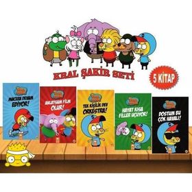Kral Şakir 5 Kitap Takım Set - Varol Yaşaroğlu