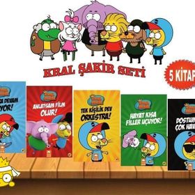 Kral Şakir 5 Kitap Takım Set - Varol Yaşaroğlu