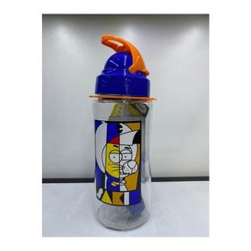 Kral Şakir 500 ml Yeşil Desenli Pipetli Tritan Matara