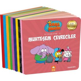 Kral Şakir İlk Okuma Kitapları - 10 Kitap - Eksik Parça Yayınları