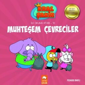 Kral Şakir İlk Okuma Kitapları - 10 Kitap - Eksik Parça Yayınları