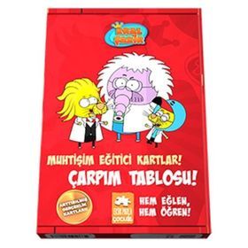 Kral Şakir Muhtişim Eğitici Kartlar - Çarpım Tablosu