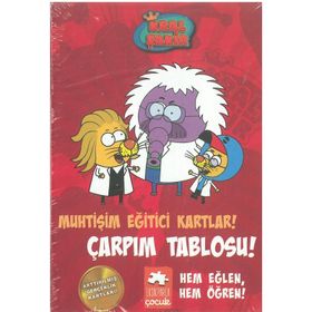 Kral Şakir Muhtişim Eğitici Kartlar - Çarpım Tablosu