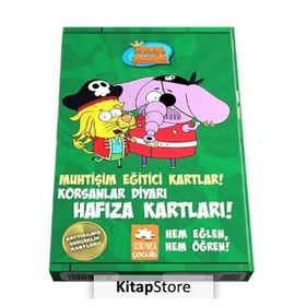 Kral Şakir Muhtişim Eğitici Kartlar Korsanlar Diyarı Hafıza Kartları - Kolektif