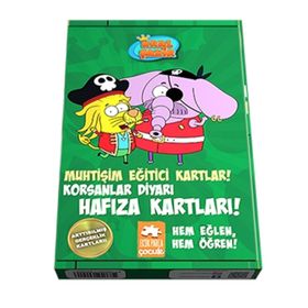Kral Şakir Muhtişim Eğitici Kartlar Korsanlar Diyarı Hafıza Kartları - Kolektif