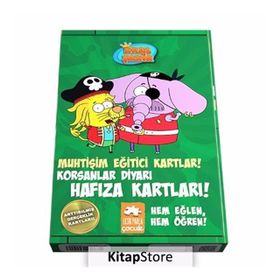 Kral Şakir Muhtişim Eğitici Kartlar Korsanlar Diyarı Hafıza Kartları - Kolektif