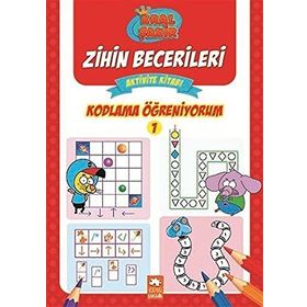 Kral Şakir Zihin Becerileri Aktivite Kitabı - Kodlama Öğreniyorum 1