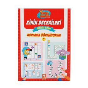Kral Şakir Zihin Becerileri Aktivite Kitabı - Kodlama Öğreniyorum 1