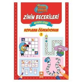 Kral Şakir Zihin Becerileri Aktivite Kitabı - Kodlama Öğreniyorum 1