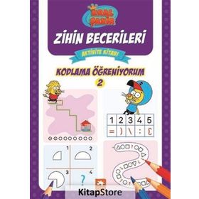 Kral Şakir Zihin Becerileri Aktivite Kitabı - Kodlama Öğreniyorum 2