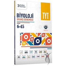 Krallar Karması TYT Biyoloji 6x45 Branş Deneme