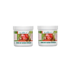 Krauterhof 2x250 ml Kırmızı Asma Yaprağı ve At Kestanesi Ekstreli Bacak Kremi