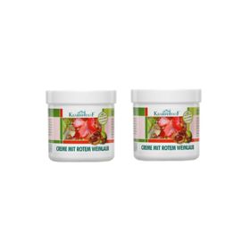 Krauterhof 2x250 ml Kırmızı Asma Yaprağı ve At Kestanesi Ekstreli Bacak Kremi