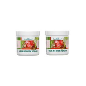 Krauterhof 2x250 ml Kırmızı Asma Yaprağı ve At Kestanesi Ekstreli Bacak Kremi