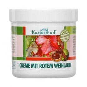 Krauterhof Kırmızı Üzüm Yaprağı 100 ml Bacak Masaj Kremi