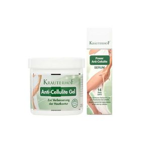Krauterhof Selülit Karşıtı Jel 250 ml + Selülit Karşıtı 100 ml Serum Set
