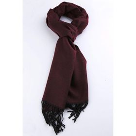 Kravatkolik K215 Bordo Düz Erkek Kaşkol