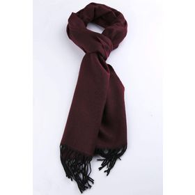 Kravatkolik K215 Bordo Düz Erkek Kaşkol