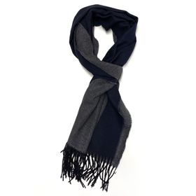 Kravatkolik K224 Lacivert Gri Erkek Kaşkol
