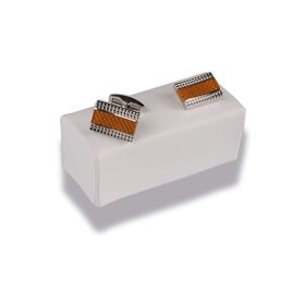 Kravatkolik KD370 Sarı Kol Düğmesi